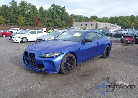 2025 BMW M4 Competition xDrive z USA, uszkodzony, nr VIN WBS33HK0XSCU88352